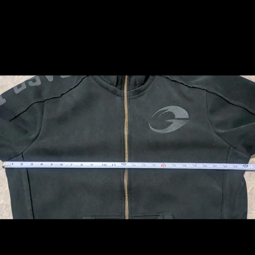 Men Pro Bodybuilder Gasp Zip Up Hoodie L - Picture 4 of 5